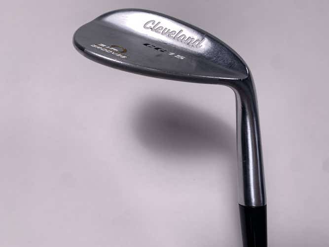 Cleveland CG15 Satin Chrome Gap Wedge GW 52* 10 Bounce Traction Wedge RH