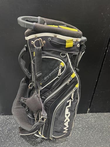 Used Maxfli STAND BAG Mens Stand Bag Black 11849-S000034559