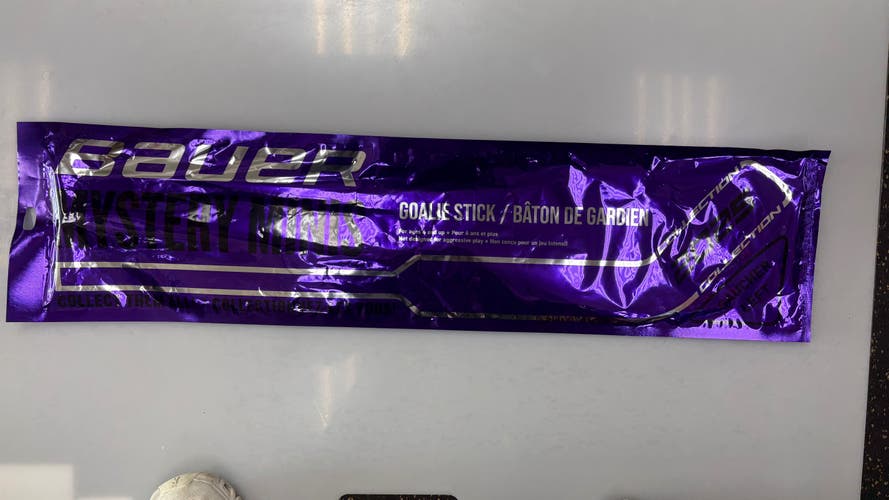 Bauer Mystery Mini Goalie Left Hand Hockey Mystery Mini Stick **NEW**