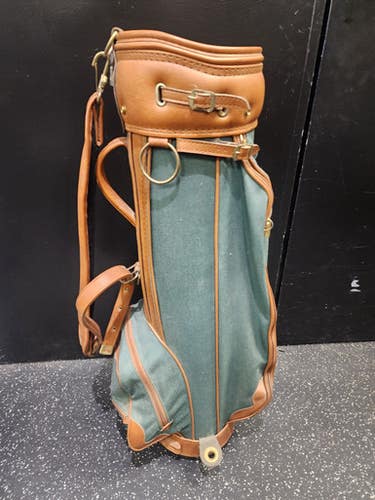 Used Mizuno COUNTRY CLUB Mens Cart Bag Green 11849-S000034580