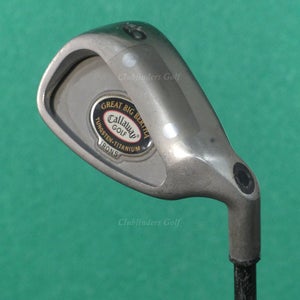 Callaway Great Big Bertha Tungsten Titanium Single 9 Iron RCH 96 Graphite Firm