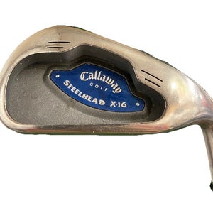 Callaway Golf Steelhead X-16 3 Iron RH Constant Weight Stiff Steel 39" New Grip