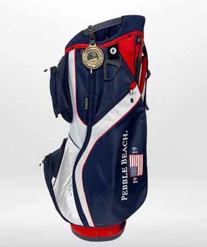 Sun Mountain Pebble Beach 1919 Cart Bag (10", 14-way top, USA) Multiple Logos