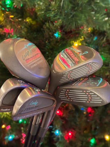 Women's Dunlop Right Handed Clubs (Full Set) Ladies Flex 5 Pieces (Used)