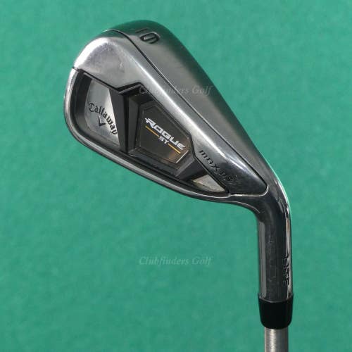 Callaway Rogue ST MAX OS LITE Single 6 Iron AeroTech SteelFiber Graphite Stiff