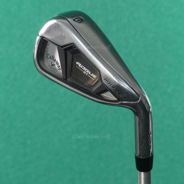 Callaway Rogue ST MAX OS LITE Single 6 Iron AeroTech SteelFiber Graphite Stiff
