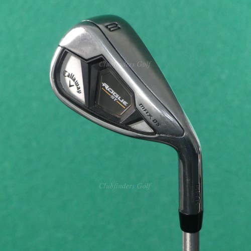Callaway Rogue ST MAX OS LITE Single 8 Iron AeroTech SteelFiber Graphite Stiff