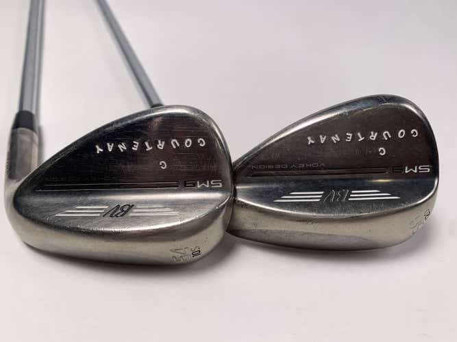 Titleist Vokey SM9 Tour Chrome Wedge Set 54* 10 | 58* 12 Wedge Steel Mens RH