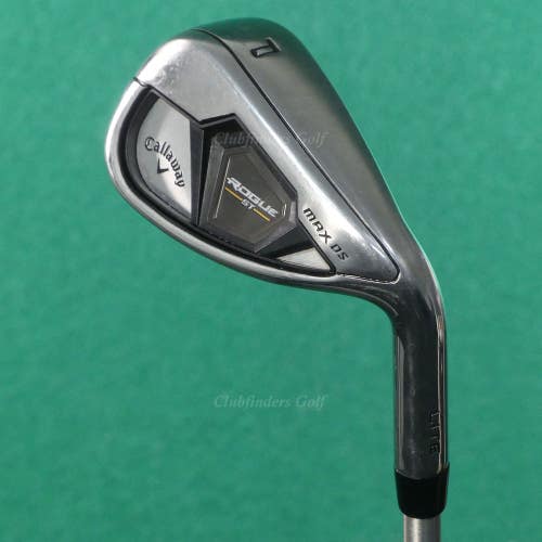 Callaway Rogue ST MAX OS LITE PW Pitching Wedge SteelFiber fc 90 Graphite Stiff