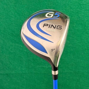 Ping G5 460cc Titanium 9 Driver Grafalloy ProLaunch Blue 65S Graphite Stiff