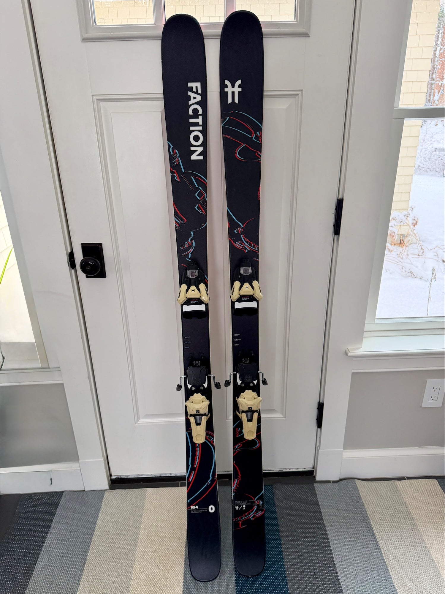 Used 2025 Faction Prodigy 0 Skis (164cm) w/ Armada Strive 14 GW