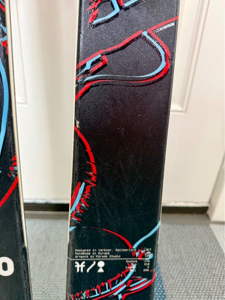 Used 2025 Faction Prodigy 0 Skis (164cm) w/ Armada Strive 14 GW