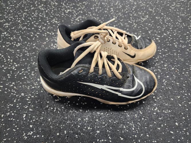 Used Nike VAPOR BB/SB Cleats White Junior 01.5 11849-S000032112