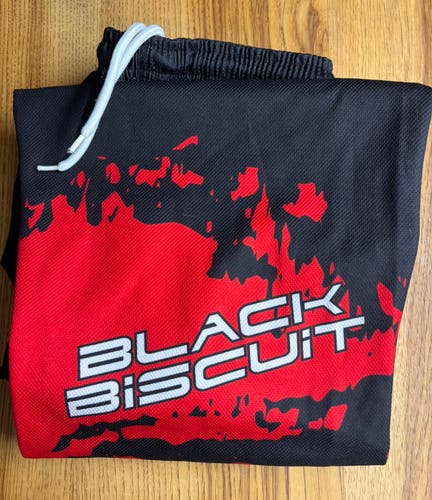 Black Biscuit Pro Inline Hockey Pants - Senior / Large (Used)