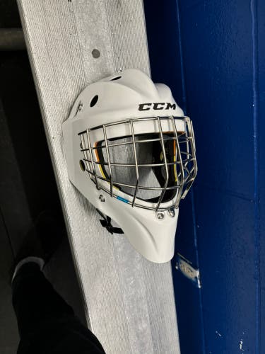 Senior Small CCM Axis Pro Goalie Mask (Used)