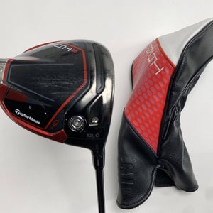 TaylorMade Stealth 2 HD Driver 12* HZRDUS RDX Smoke Red 5.5 60g Regular RH HC