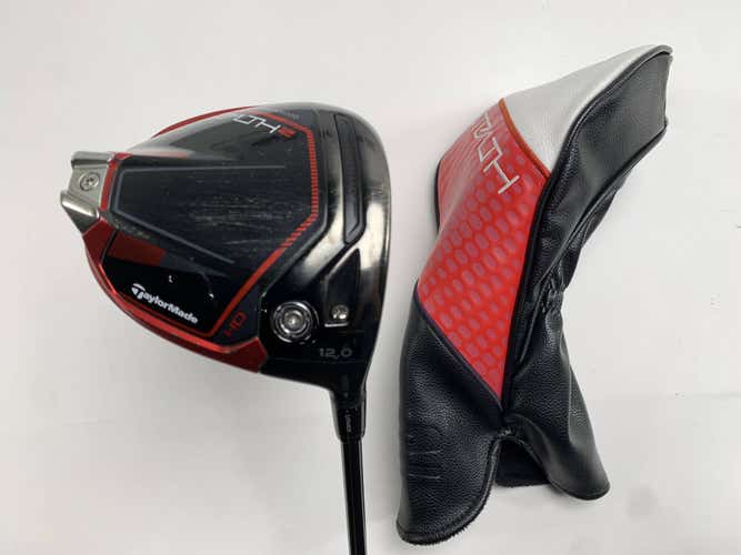 TaylorMade Stealth 2 HD Driver 12* HZRDUS RDX Smoke Red 5.5 60g Regular RH HC
