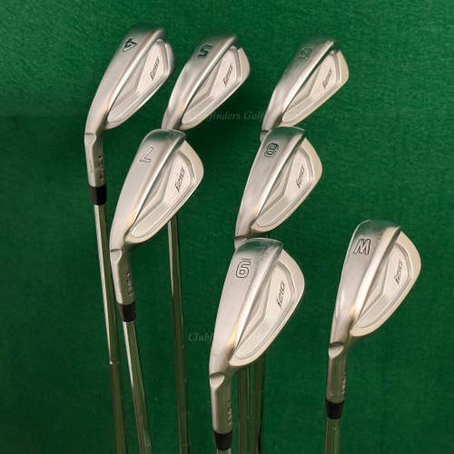 LH Ping i210 Black Dot 4-PW Iron Set Dynamic Gold TI X100 Steel Extra Stiff