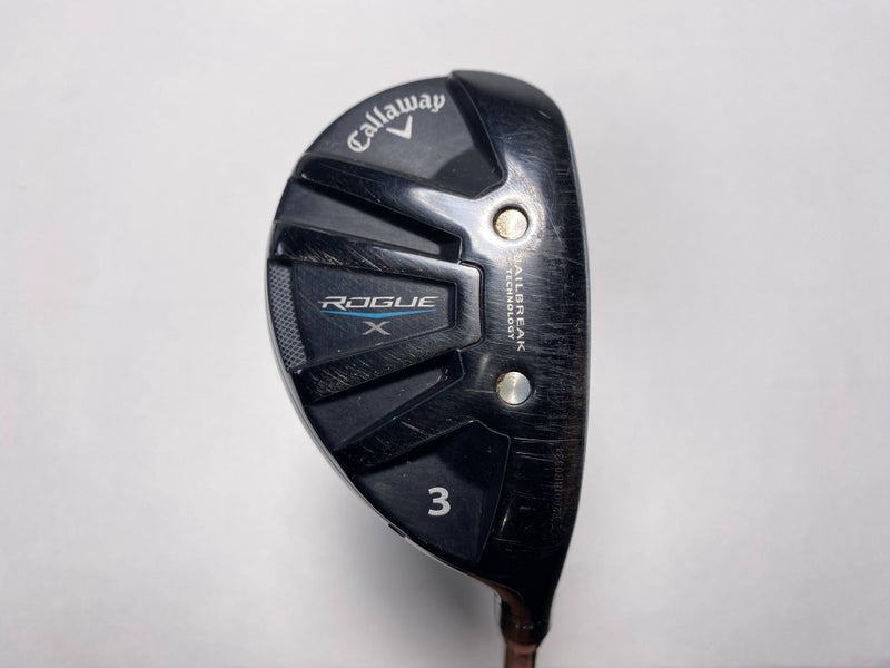 Callaway Rogue X 3 Hybrid 18* Aldila Synergy 60g Regular Graphite Mens RH