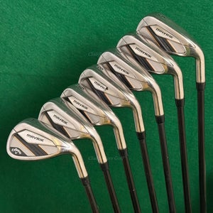 Callaway Mavrik 5-AW Iron Set Mitsubishi Tensei AV Series 55 Graphite Seniors