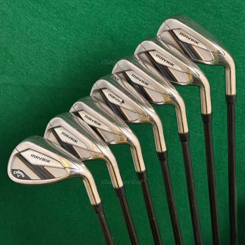 Callaway Mavrik 5-AW Iron Set Mitsubishi Tensei AV Series 55 Graphite Seniors