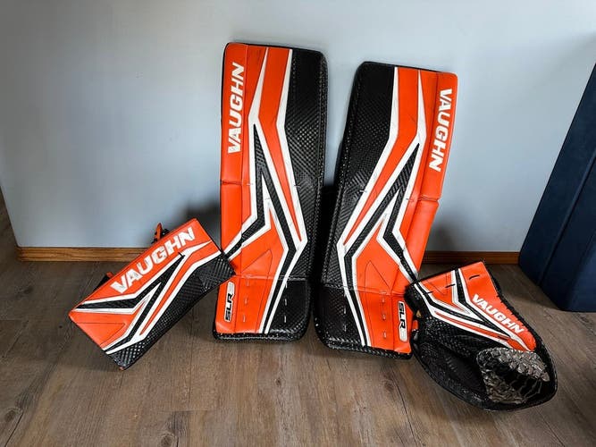 Used  Vaughn Regular  SLR3 Goalie Full Set
