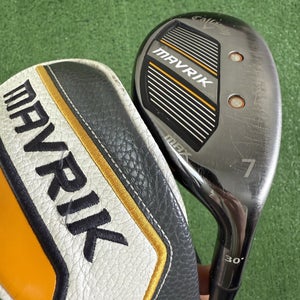 Callaway Mavrik Max 7 Hybrid 30 7H Project X Catalyst 65 5.5 Regular Flex 38.25