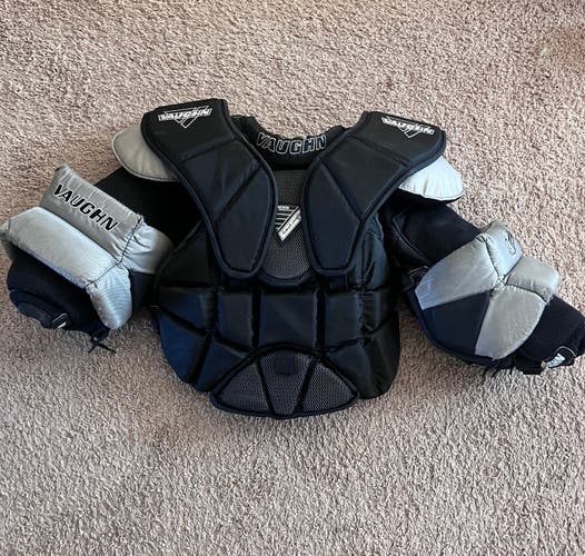 Used Large Vaughn Goalie Chest Protector