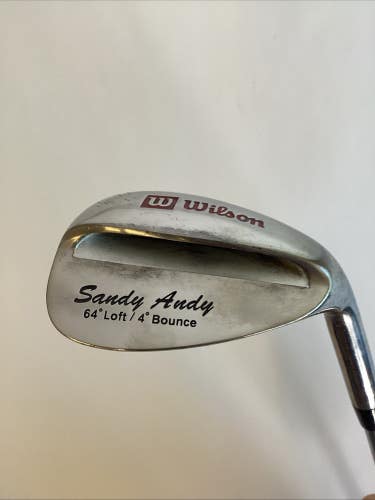 Wilson Sandy Andy LW 64* Lob Wedge With Steel Shaft