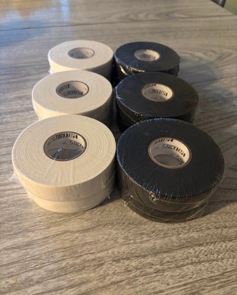(New) Black/White Hockey Tape (16 Rolls)