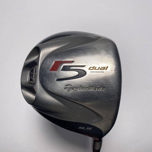 TaylorMade R5 Dual Driver 9.5* Grafalloy Blue 65g Stiff Graphite Mens RH