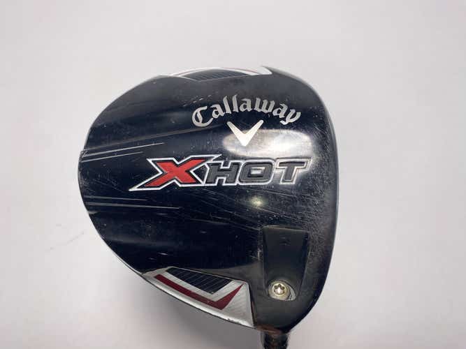 Callaway X Hot 19 Driver 9* Project X PXv Stiff Graphite Mens RH Dent -1.5