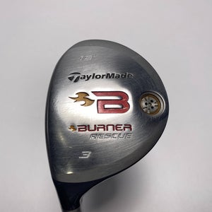 TaylorMade Burner Rescue 2008 3 Hybrid 19* REAX 60g Stiff Graphite Mens LH
