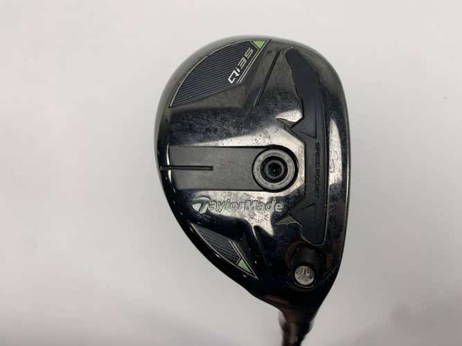TaylorMade Qi35 Rescue 2 Hybrid 17* Kai'li Blue 85g Stiff Graphite Mens RH