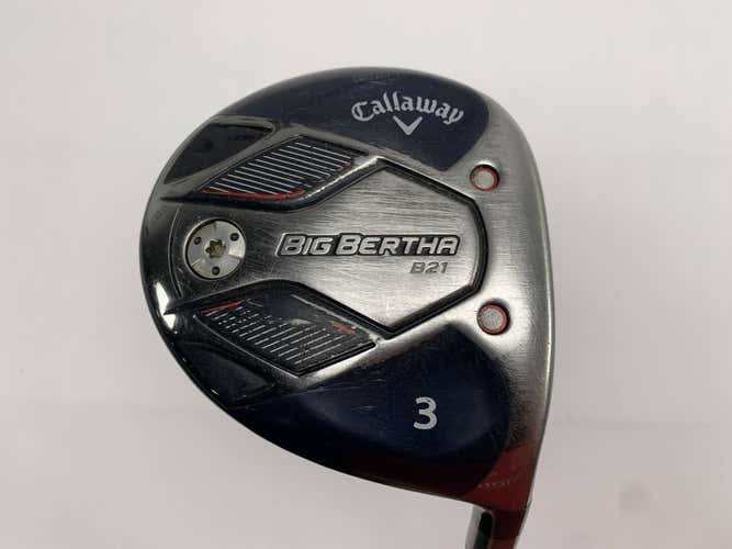 Callaway Big Bertha B21 3 Fairway Wood 15* RCH 45g Senior RH Midsize Grip