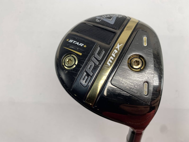 Callaway EPIC MAX Star 5 Fairway Wood 18* Grand Bassara 49g Senior RH