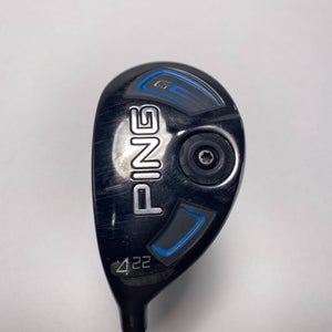 Ping G 2016 4 Hybrid 22* Alta 70g Regular Graphite Mens LH