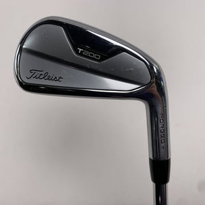 Titleist T200 2021 Single 6 Iron True Temper AMT Black R300 Regular Mens RH NEW