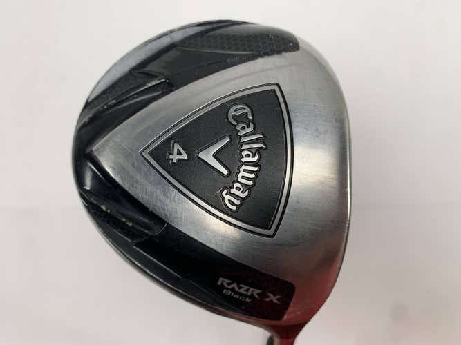 Callaway Razr X Black 4 Fairway Wood 17* Senior Graphite Mens RH Undersize Grip