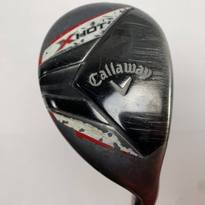 Callaway X Hot 19 5 Hybrid 25* X Hot Regular Graphite Mens RH Midsize Grip