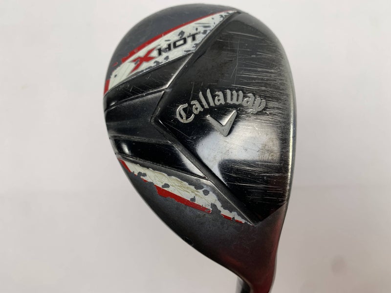 Callaway X Hot 19 5 Hybrid 25* X Hot Regular Graphite Mens RH Midsize Grip