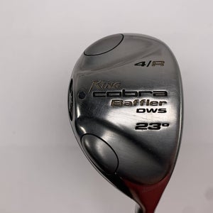 Cobra Baffler DWS 4 Hybrid 23* Aldila NV HL 65g Stiff Graphite Mens RH