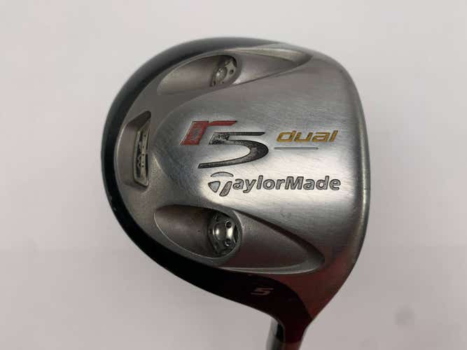 TaylorMade R5 Dual 5 Fairway Wood 18* MAS2 55g Senior Graphite Mens RH