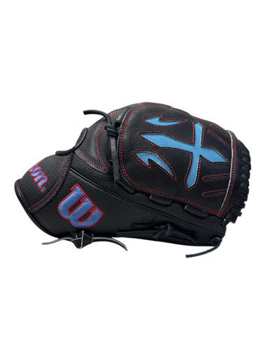 New Wilson A2000 B23 12 RH Throw Glove - Black/Red/Royal 11835-S000202250