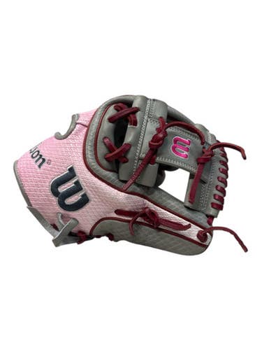 Used Wilson A2K 1720 11.5 RH Throw Glove - Pink/Grey/Red 11835-S000202252