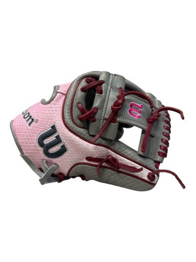 Used Wilson A2K 1720 11.5 RH Throw Glove - Pink/Grey/Red 11835-S000202252