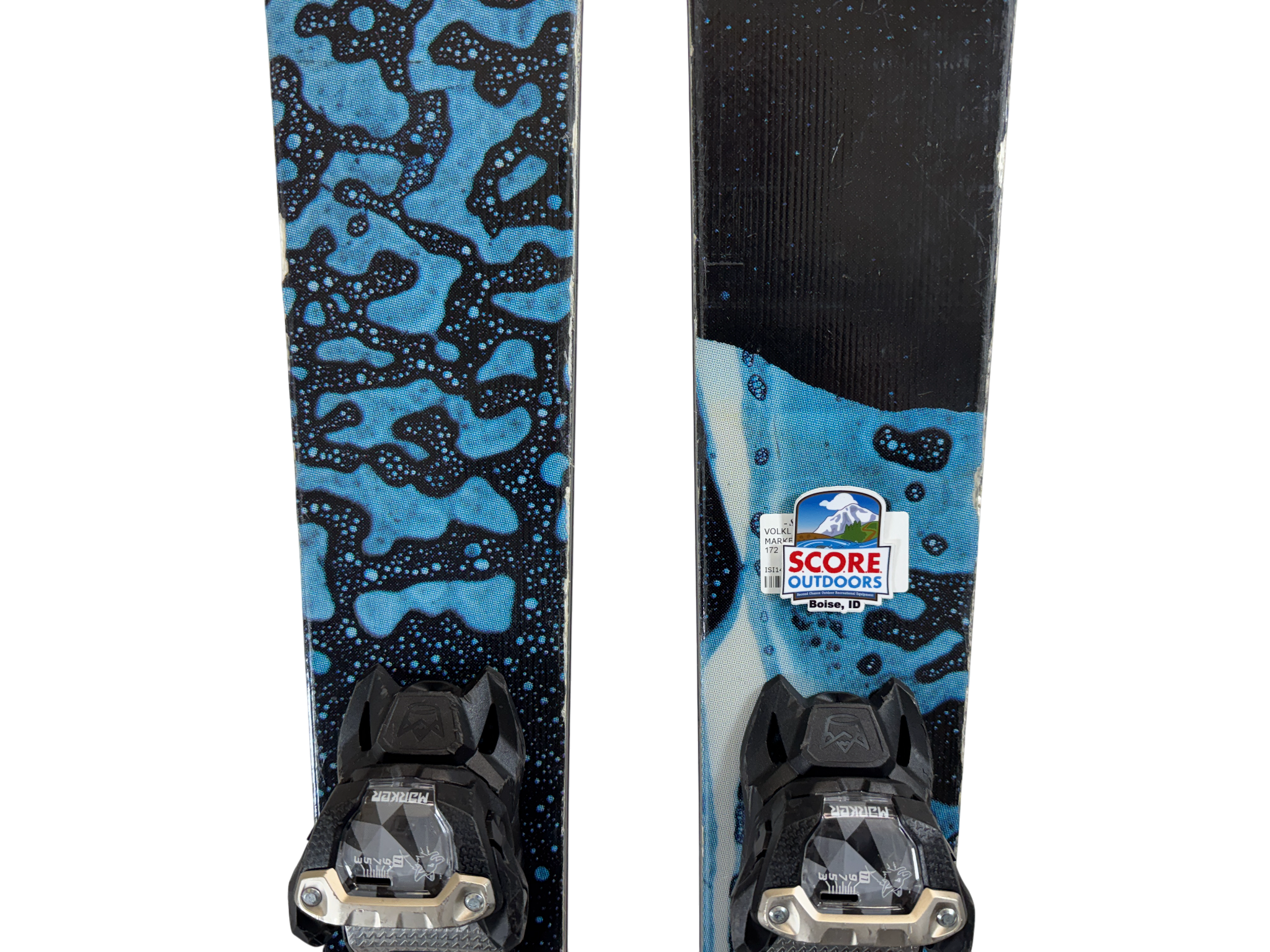 172cm Volkl Revolt 104 Skis W/ Marker Squire Bindings