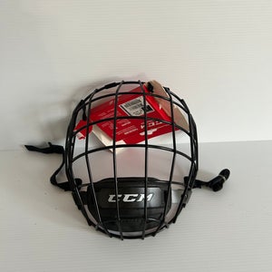 Like New Large CCM FM580 Cage - Black/Black