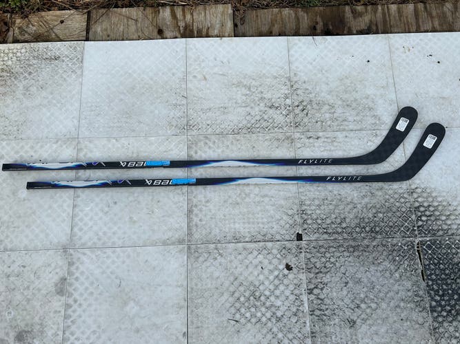 (2 pack) New Senior Bauer Vapor FlyLite Left Hand Hockey Stick P92 70 Flex