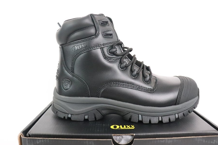 OUXX Men's Composite Toe Work Boots Size 8.5 Slip-Resistant OX2720